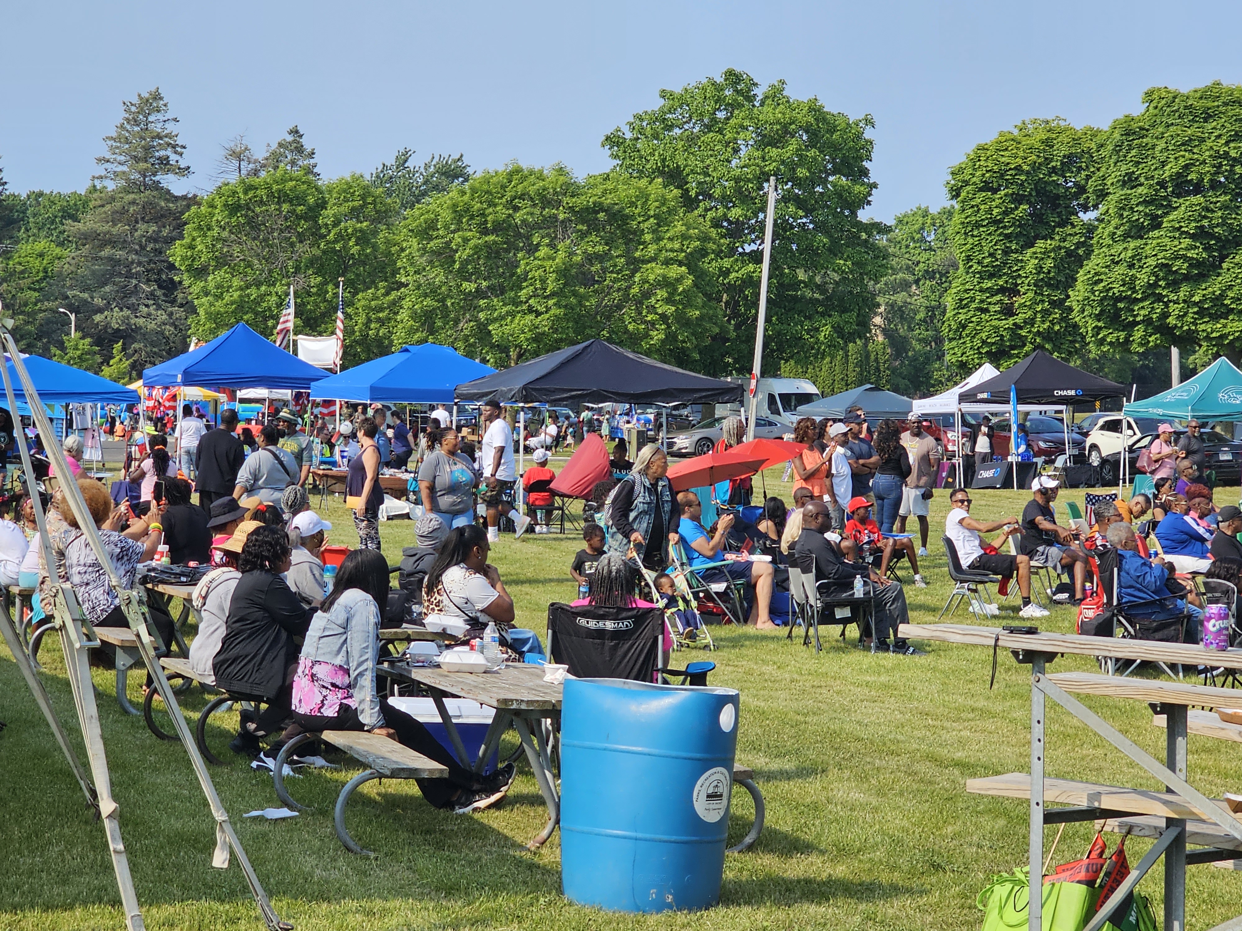 Juneteenth Day Celebration Crowd