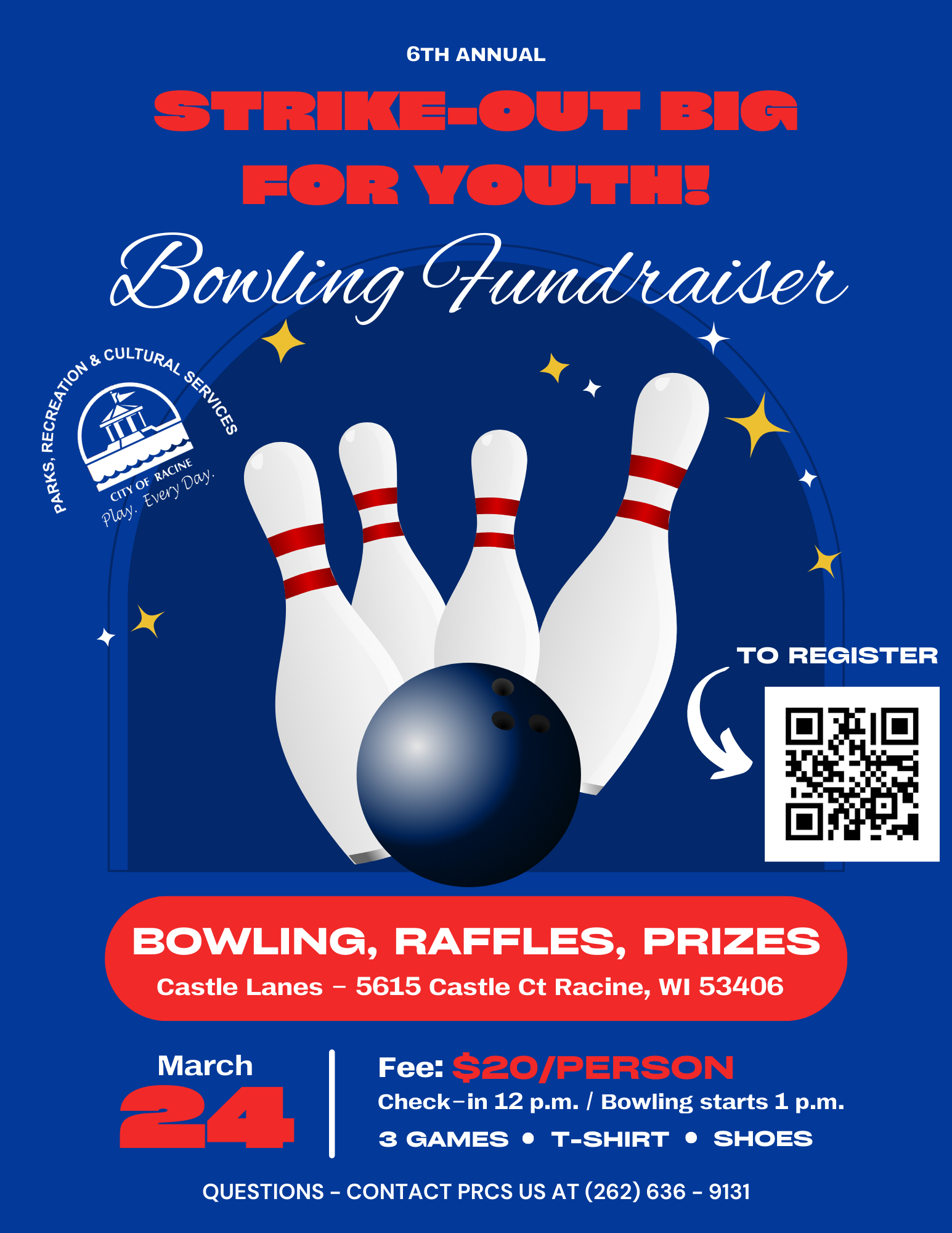 Bowling Fundraiser | City of Racine